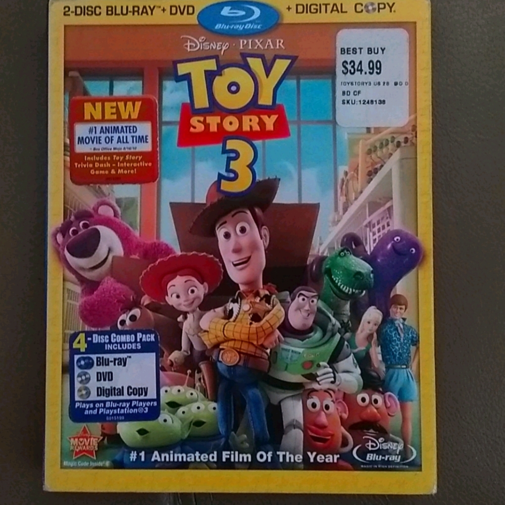 Toy Story Blue-Ray + 📀